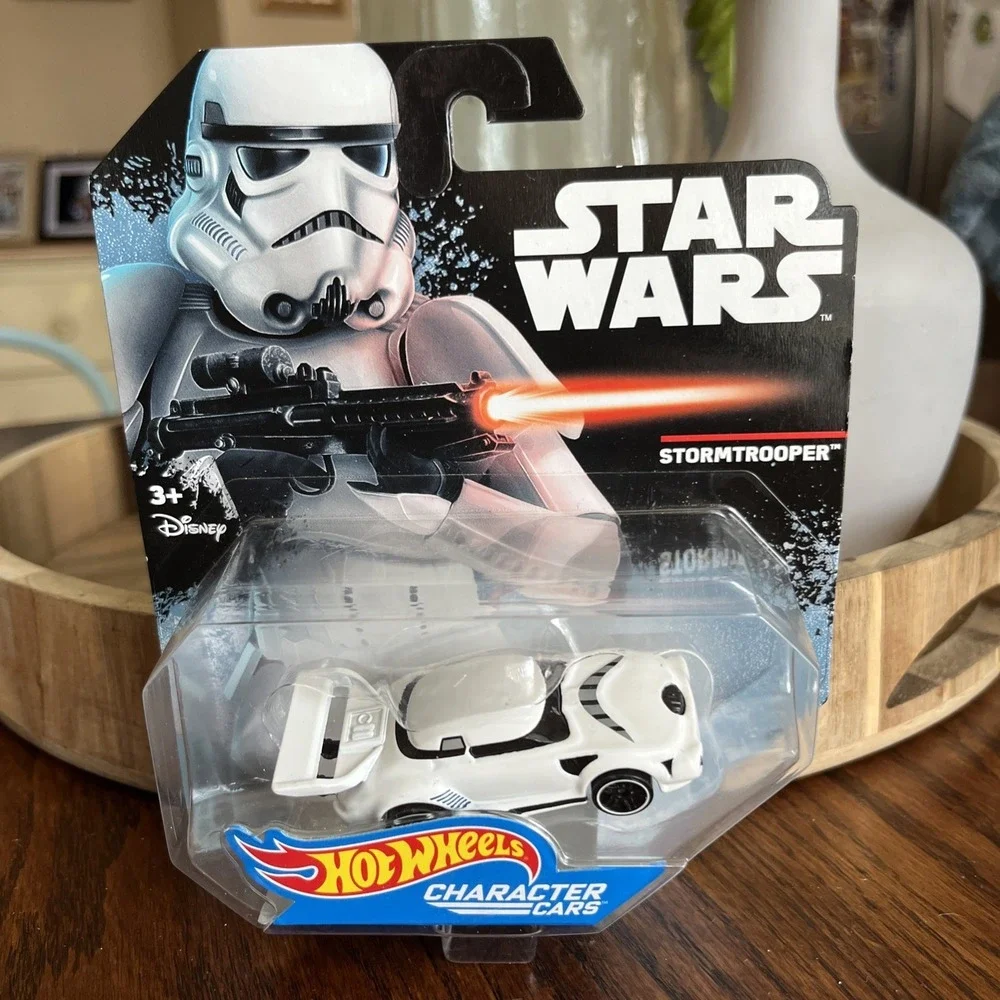 Star Wars Stormtrooper (2014) Hot Wheels Character Cars Toy -